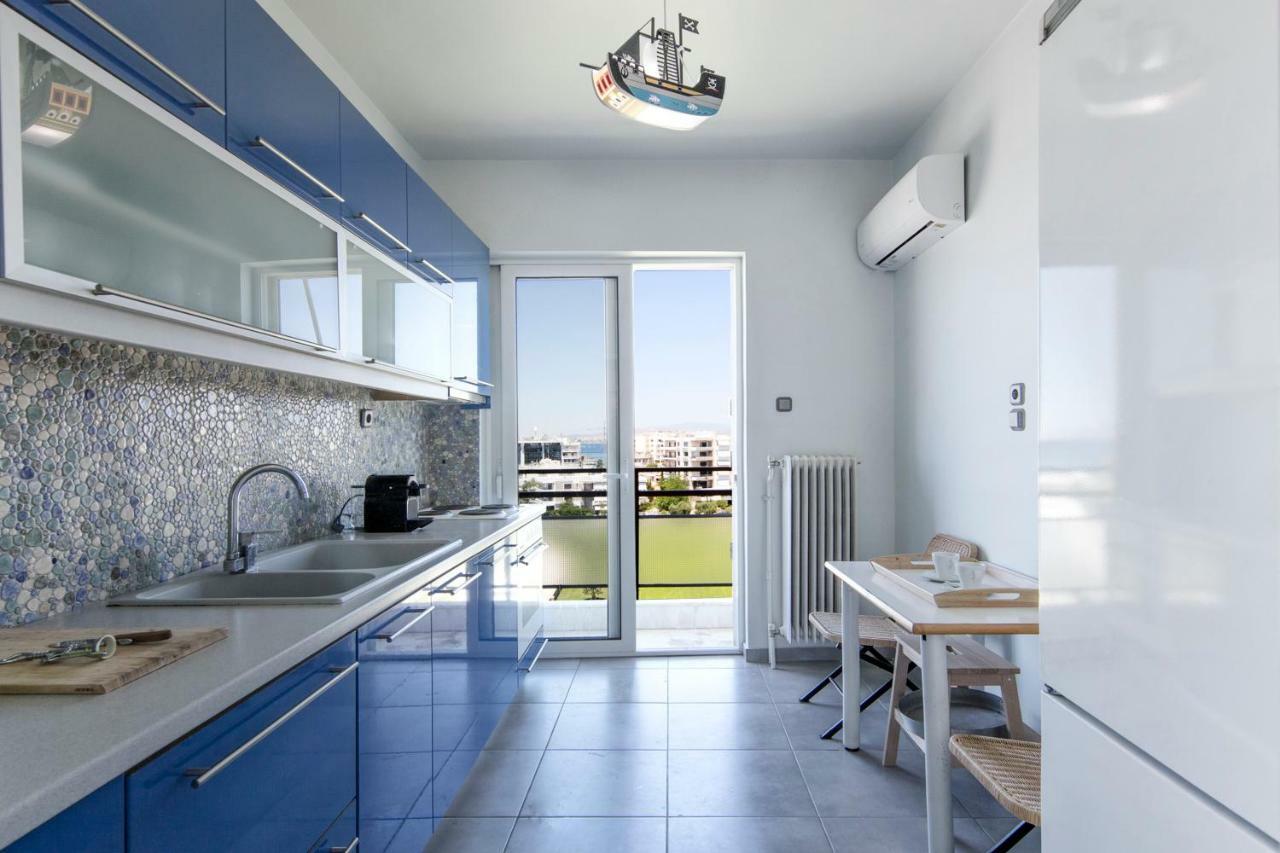 Walking In Alimos Apartment. Athens Luaran gambar